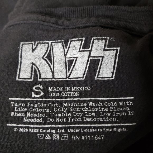 KISS DESTROYER BLACK T SHIRT SIZE SMALL - Picture 5 of 7